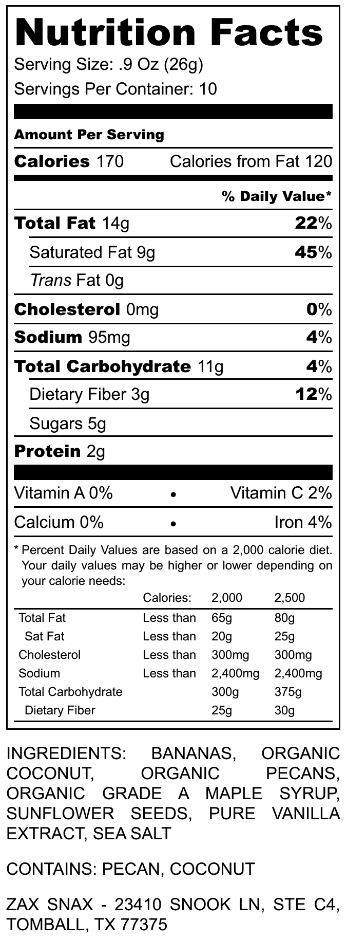 Party Size Banana Nut – 10 Servings