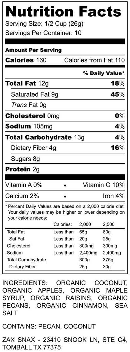 Party Size Cinnamon Apple – 10 Servings